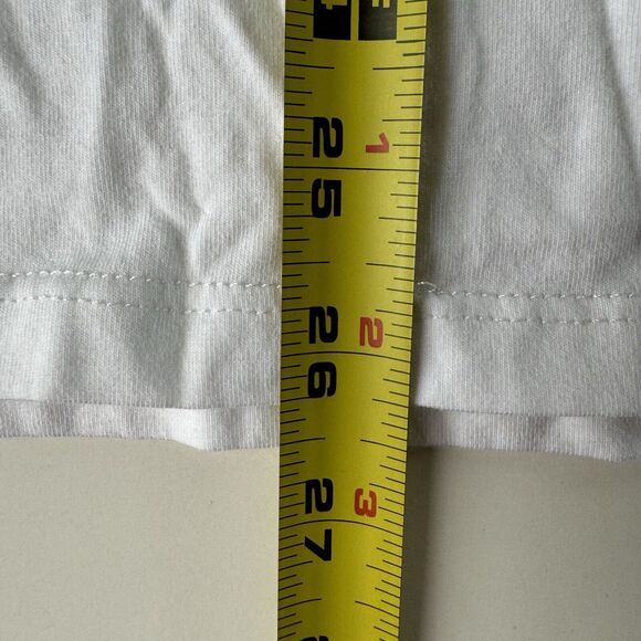 Apt. 9 Premier Flex White Long Sleeve Crewneck Tee Shirt Size Large - Picture 7 of 9